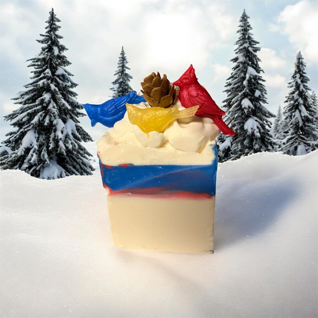Jackie's Winter Song Bird Soap