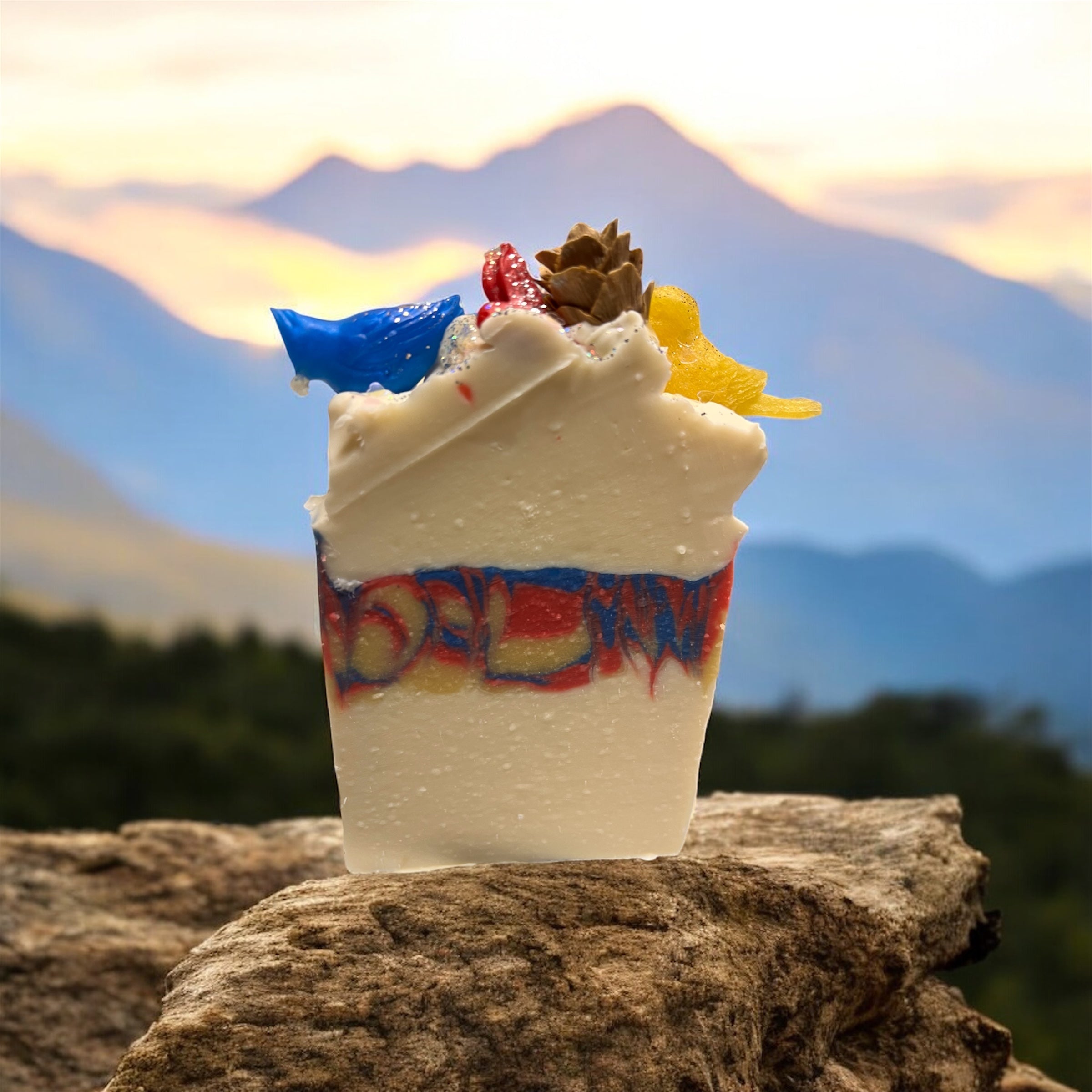 Jackie's Winter Song Bird Soap