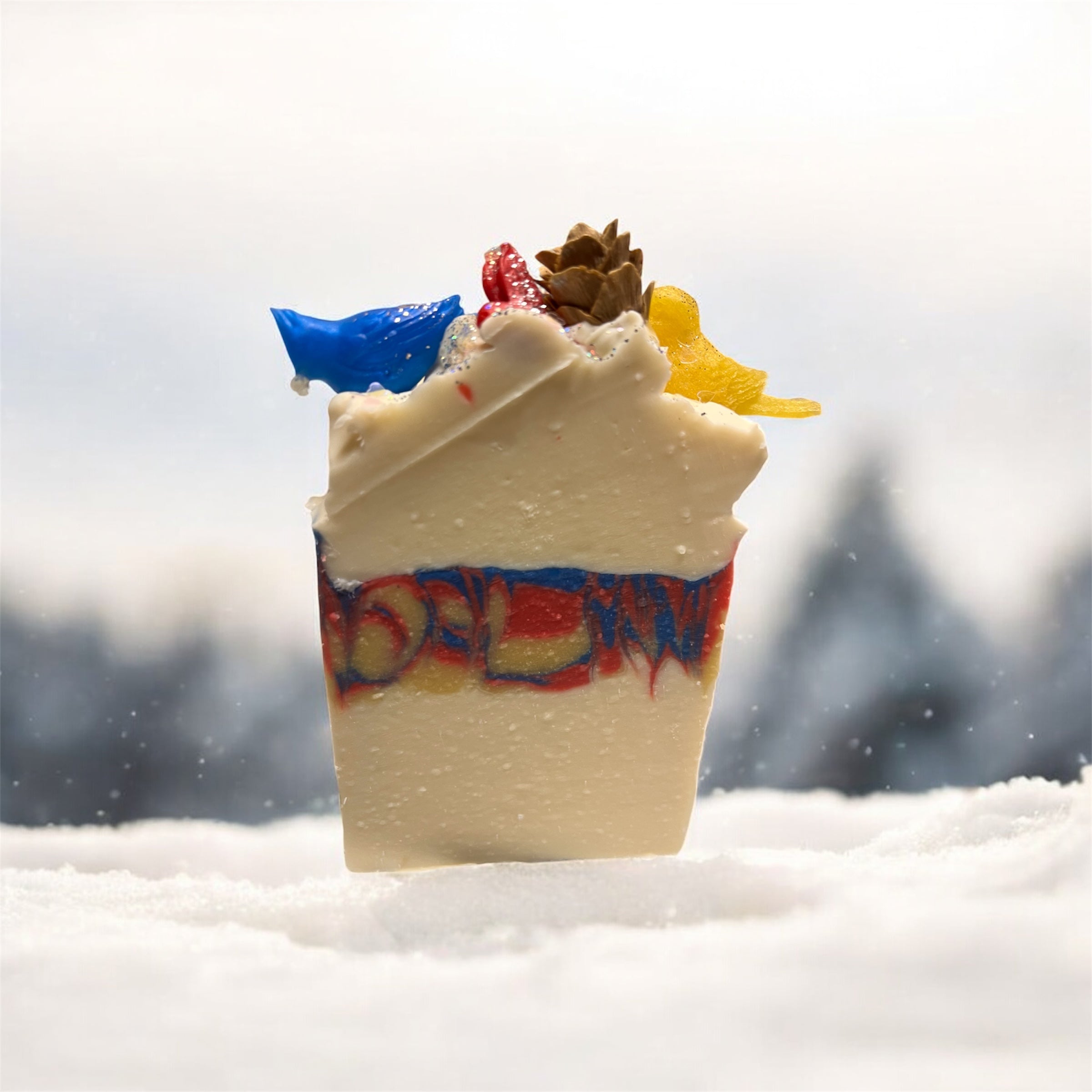 Jackie's Winter Song Bird Soap