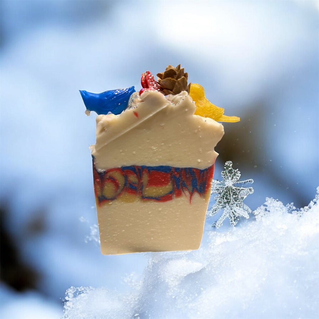 Jackie's Winter Song Bird Soap