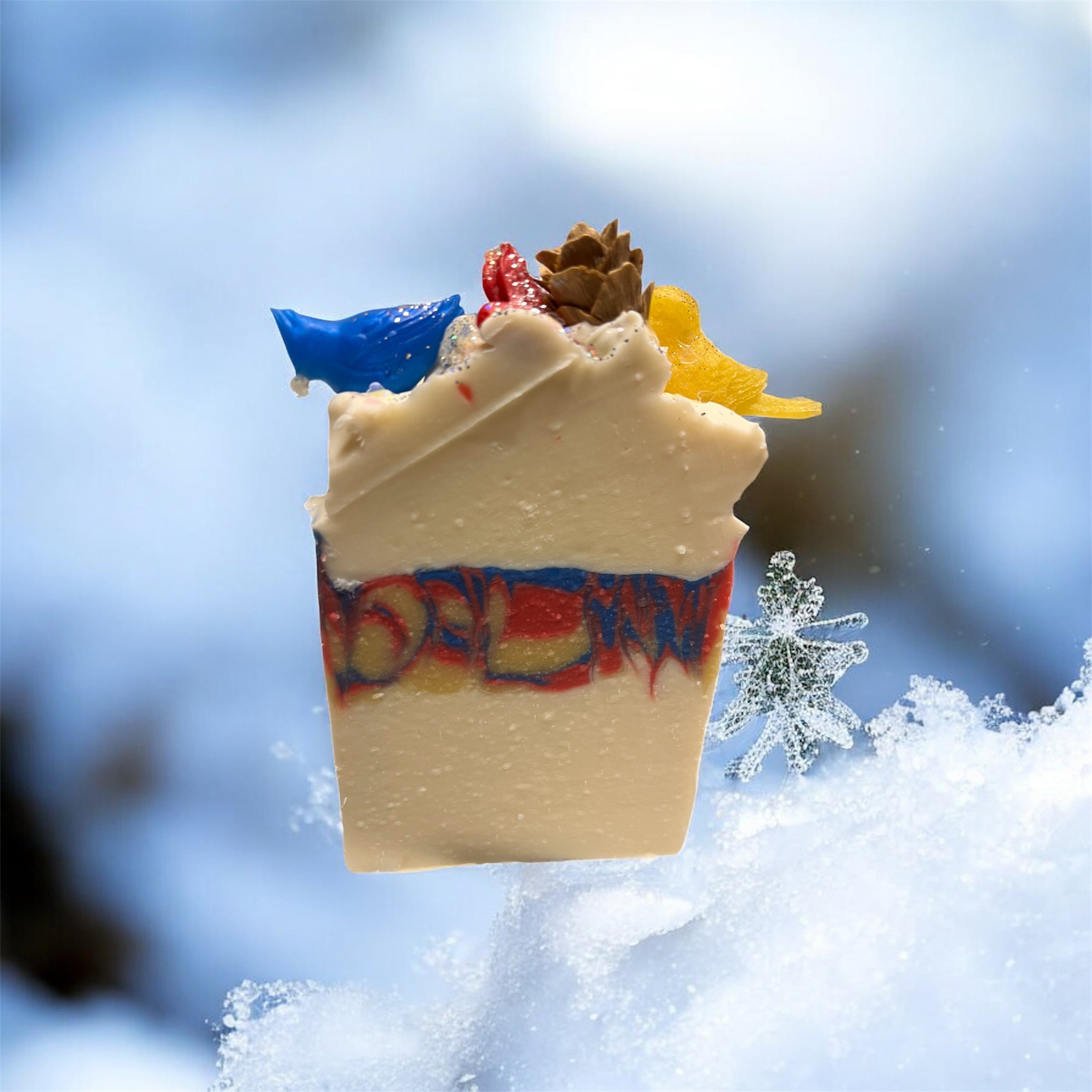 Jackie's Winter Song Bird Soap