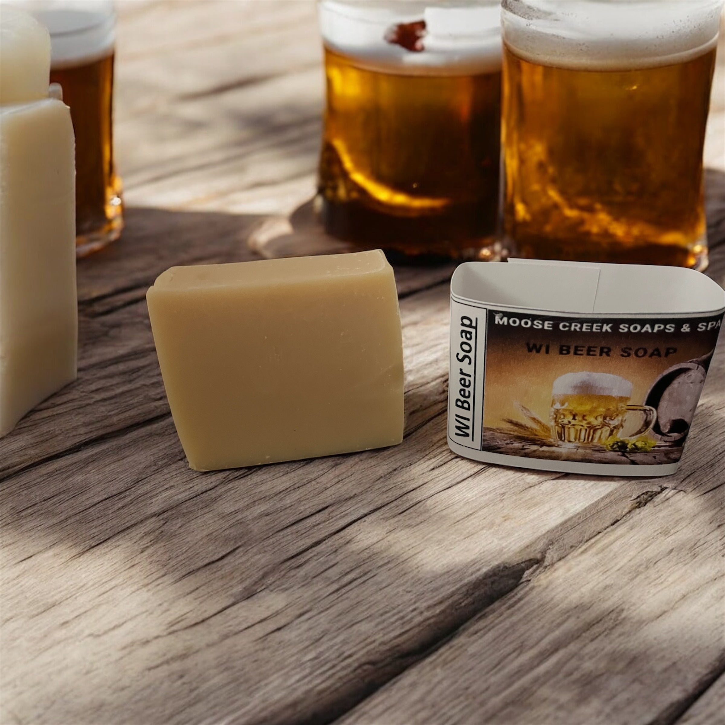 WI Beer Soap